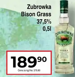 Hruška Zubrowka Bison Grass 37,5% nabídka