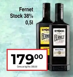 Hruška Fernet Stock 38% nabídka
