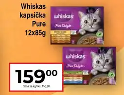 Hruška WHISKAS kapsička Pure nabídka