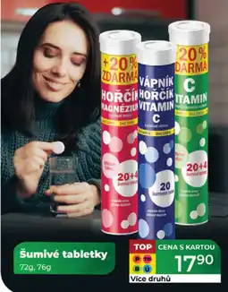 Tamda Foods Šumivé tabletky nabídka