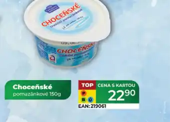 Tamda Foods Choceňské pomazánkové nabídka