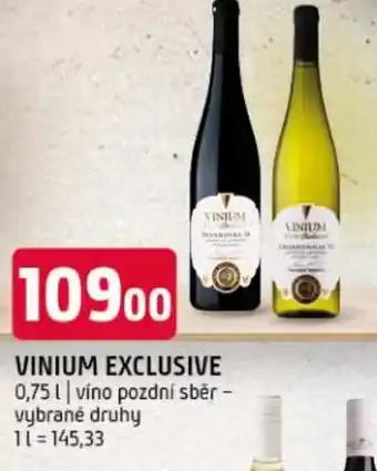 Terno VINIUM Exclusive nabídka