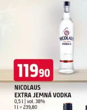 Terno NICOLAUS Extra jemná vodka nabídka