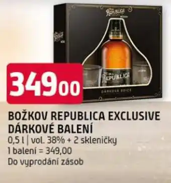 Terno BOŽKOV Republica exclusive dárkové balení nabídka