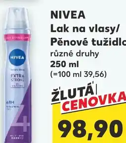 Kaufland NIVEA Lak na vlasy/ Pěnové tužidlo nabídka