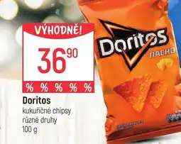 Globus DORITOS kukuřičné chipsy nabídka