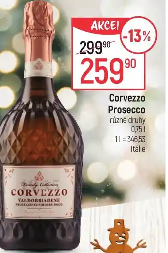 Globus CORVEZZO Prosecco nabídka