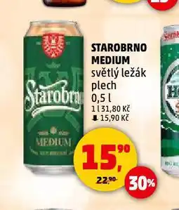 Penny Market Pivo starobrno nabídka