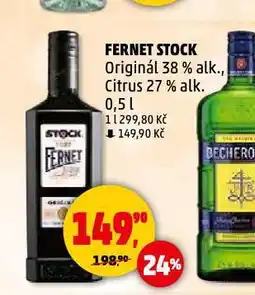 Penny Market Fernet stock nabídka