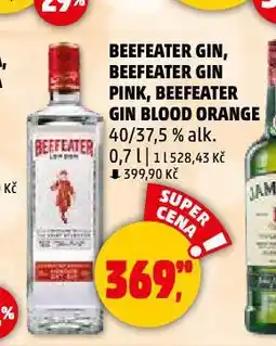 Penny Market Beefeater gin nabídka