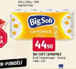 Terno Big soft camomile toaletní papír nabídka