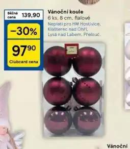 Tesco Vánoční koule nabídka