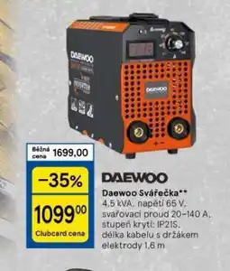 Tesco Daewoo svářečka nabídka