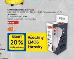 Tesco Emos gosmart led žárovka nabídka