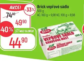 Globus Brick vepřové sádlo nabídka