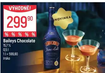 Globus BAILEYS Chocolate 15.7% nabídka