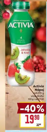 Billa Activia Nápoj od 270 g nabídka