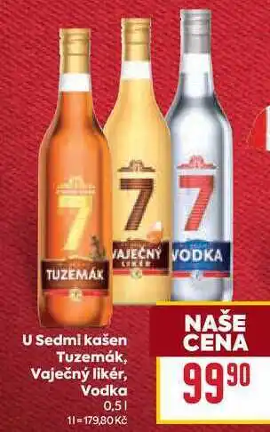 Billa U sedmi kašen Tuzemák 0,75l nabídka