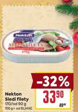 Billa Nekton Sledi filety 170/od 90 g nabídka