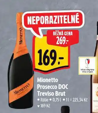 Albert Mionetto prosecco doc treviso brut nabídka