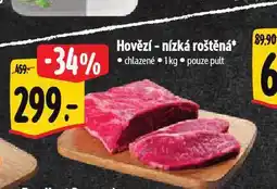 Albert Hovězí nízká roštěná nabídka