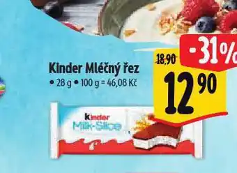 Albert Kinder mléčný řez nabídka