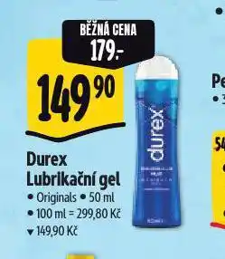 Albert Durex lubrikační gel nabídka