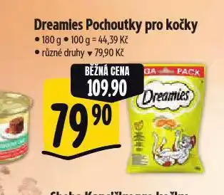 Albert Dreamies pochoutky pro kočky nabídka