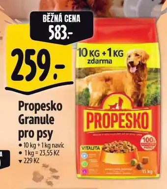 Albert Propesko granule pro psy nabídka