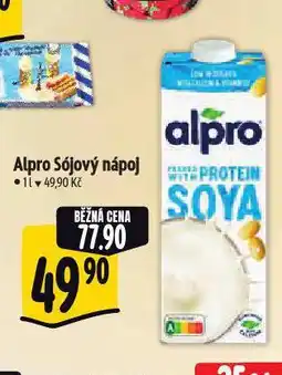 Albert Alpro sójový nápoj nabídka