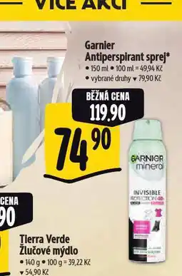 Albert Garnier antiperspirant nabídka