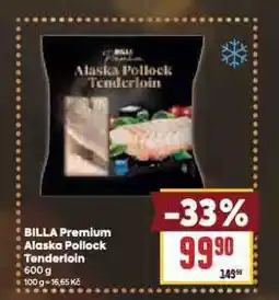 Billa Billa premium alaska pollock tendeloin nabídka