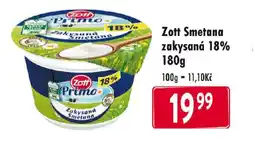 Qanto Zott Smetana zakysaná 18% nabídka