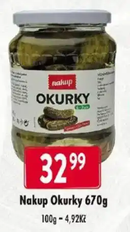 Qanto Nakup okurky nabídka