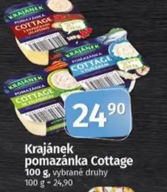 Coop Krajánek pomazánka cottage nabídka