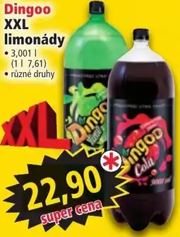 Norma DINGOO Xxl limonády nabídka