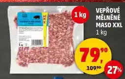 Penny Market VEPŘOVÉ MĚLNĚNÉ MASO XXL, 1 kg nabídka