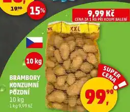 Penny Market BRAMBORY KONZUMNÍ POZDNÍ, 10 kg nabídka