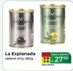 Tamda Foods La Explanada zelené olivy 280g nabídka