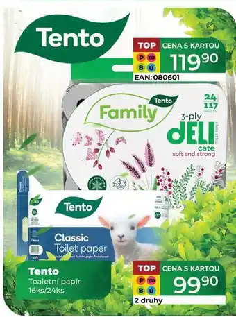 Tamda Foods Tento Toaletní papír 16ks/24ks nabídka