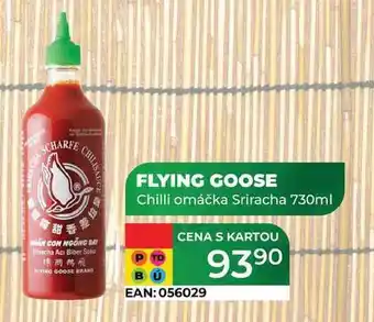 Tamda Foods FLYING GOOSE Chilli omáčka Sriracha 730ml nabídka