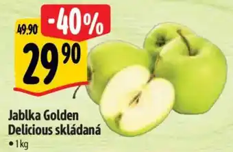 Albert Jablka Golden Delicious skládaná nabídka