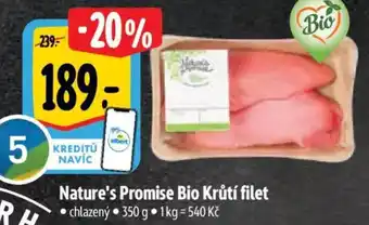 Albert Nature's Promise Bio Krůtí filet nabídka