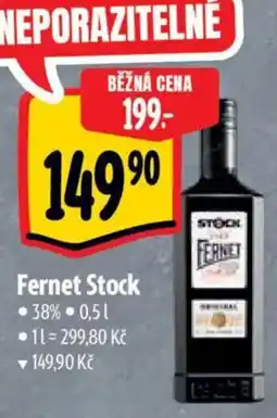 Albert FERNET STOCK nabídka