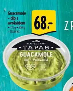 Albert Guacamole - dip s avokádem nabídka