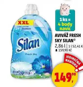 Penny Market AVIVÁŽ FRESH SKY SILAN, 2,86 l nabídka