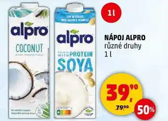 Penny Market NÁPOJ ALPRO různé druhy, 1 l nabídka