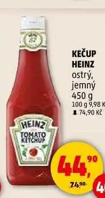 Penny Market KEČUP HEINZ ostrý, 450 g nabídka