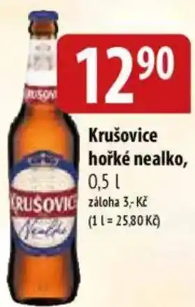 Bala Krušovice hořké nealko nabídka