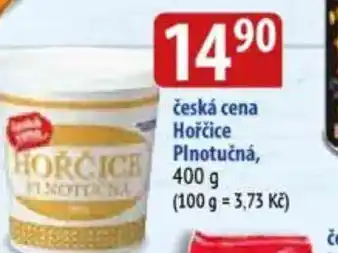 Bala česká cena Hořčice Plnotučná nabídka